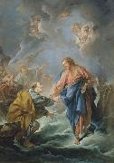 Francois Boucher Saint Peter Attempting to Walk on Water oil painting artist